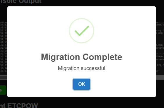 Migration step 2